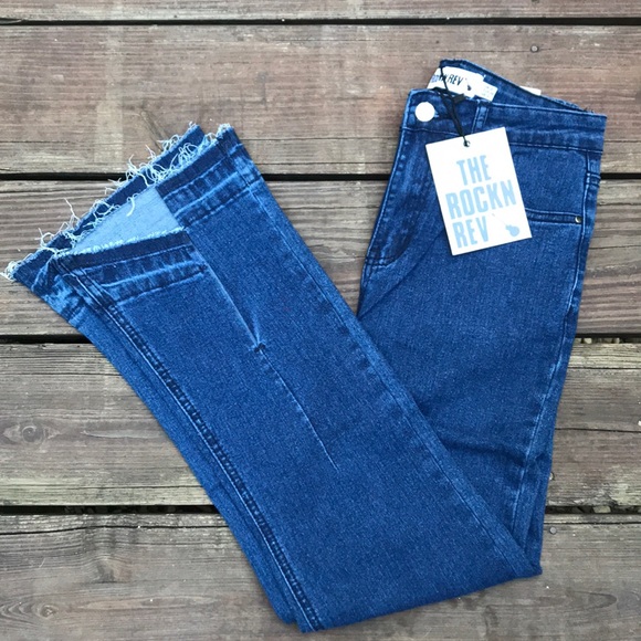 ASOS Denim - NWT High-Rise Distressed Ankle Jeans